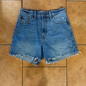 Abercrombie & Fitch Blue Jean Shorts